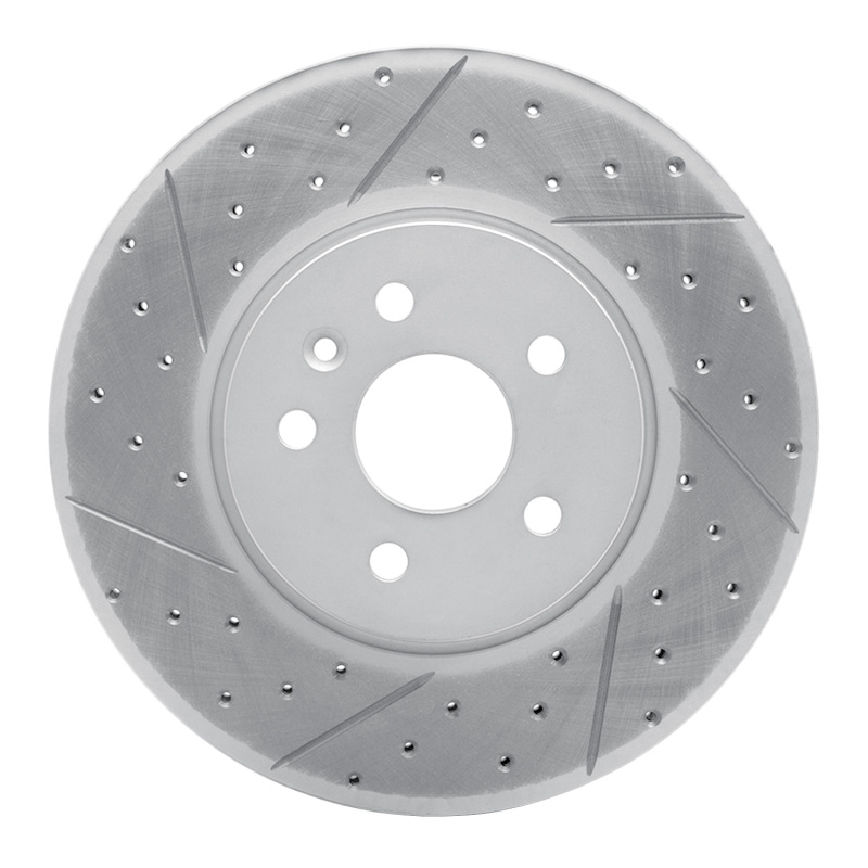 DFC 13-22 Buick Encore Front Left Drilled & Slotted Geoperformance Rotor