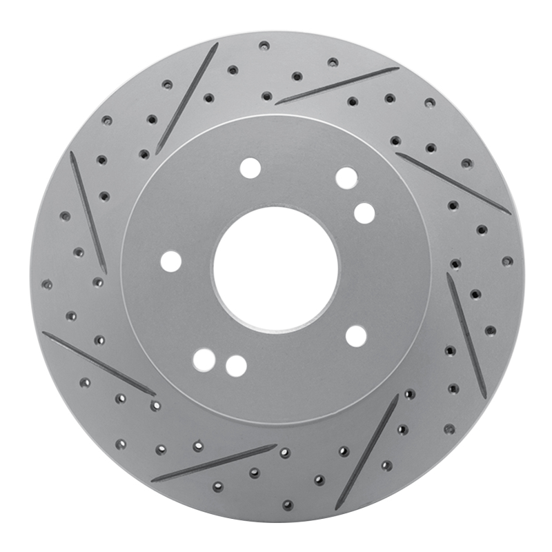 DFC 63-82 Chevrolet Camaro Rear Left/Front Left Drilled & Slotted Geoperformance Rotor