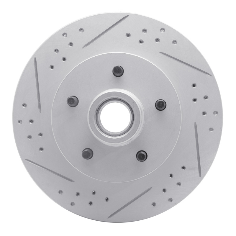 DFC 69-96 Buick Riviera Front Left Drilled & Slotted Geoperformance Rotor