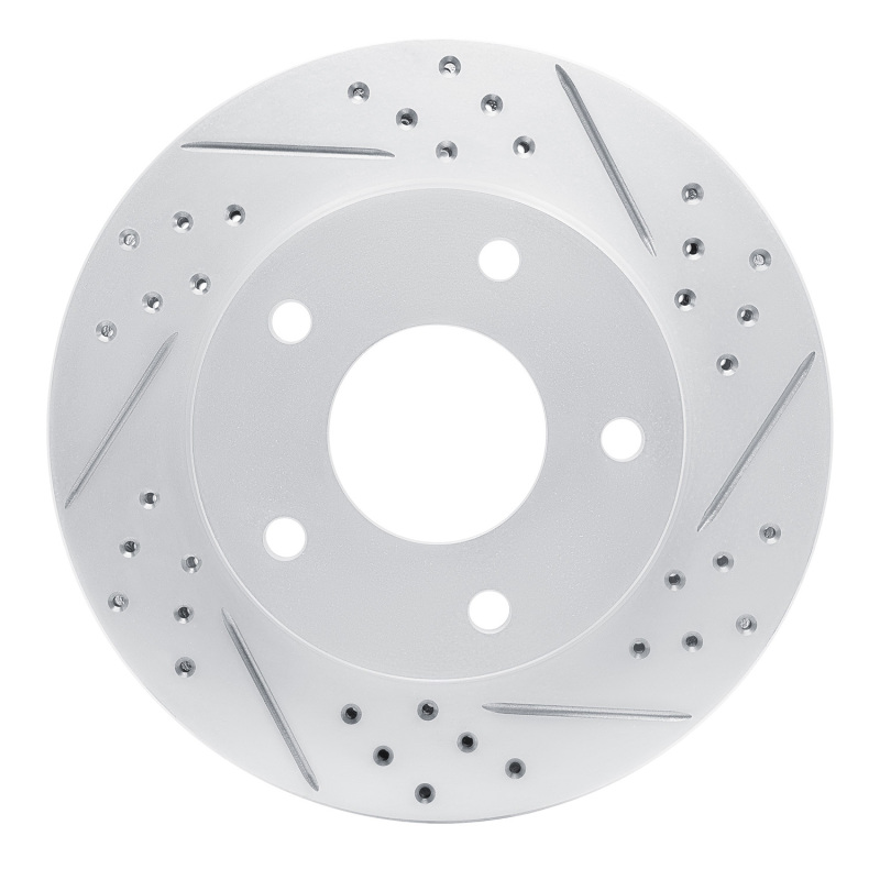 DFC 79-98 Buick Riviera Rear Right/Front Right Drilled & Slotted Geoperformance Rotor