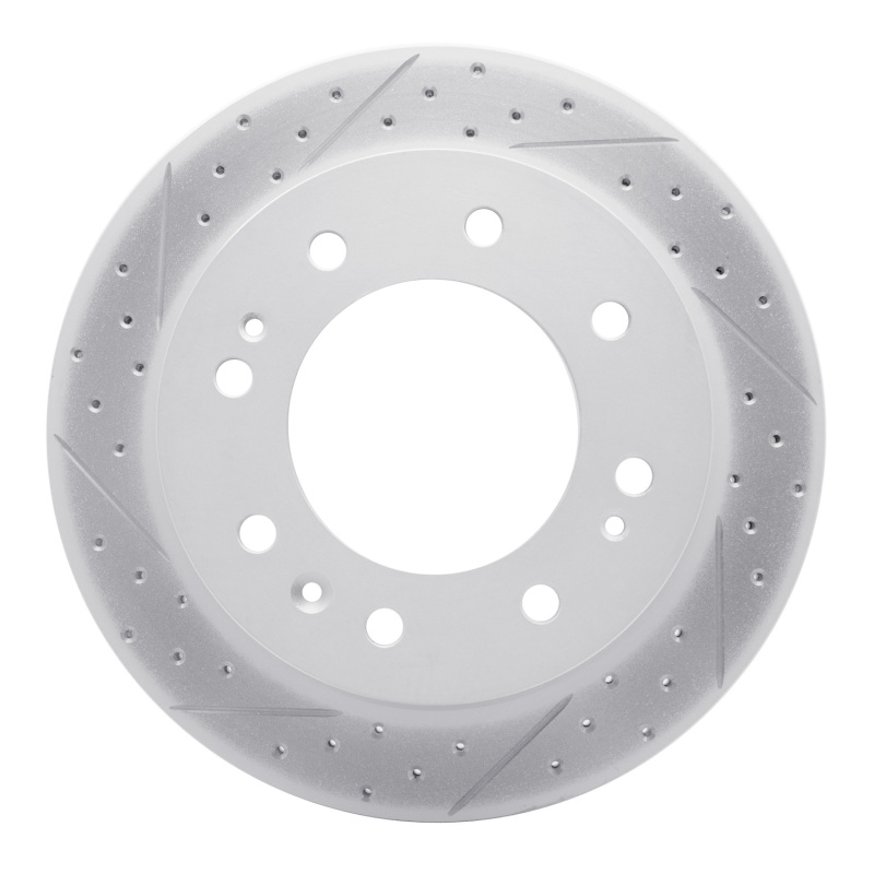 DFC 11-25 Chevrolet Silverado 2500 Hd Front Left Drilled & Slotted Geoperformance Rotor