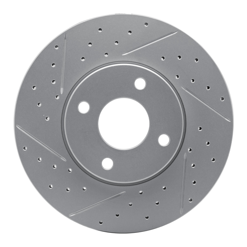 DFC 05-12 Ford Ecosport (Mexico) Front Left Drilled & Slotted Geoperformance Rotor