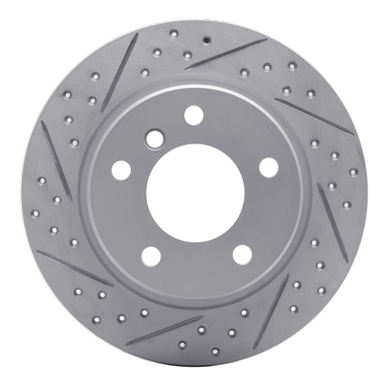 DFC 91-99 BMW 318I Rear Right Drilled & Slotted Geoperformance Rotor