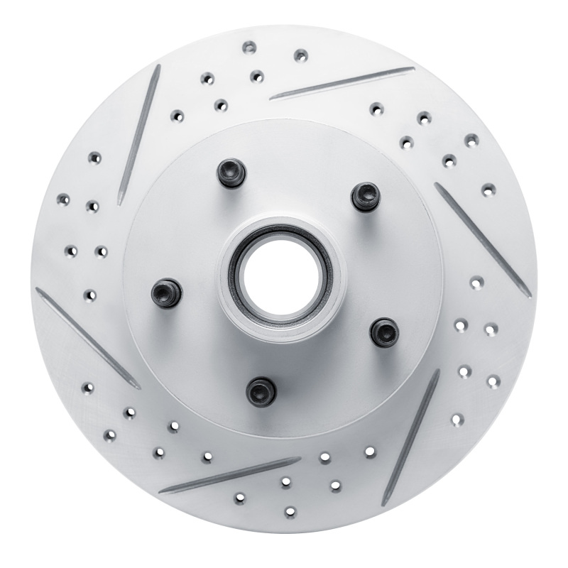 DFC 83-97 Ford Ranger (USA/Canada) Front Left Drilled & Slotted Geoperformance Rotor