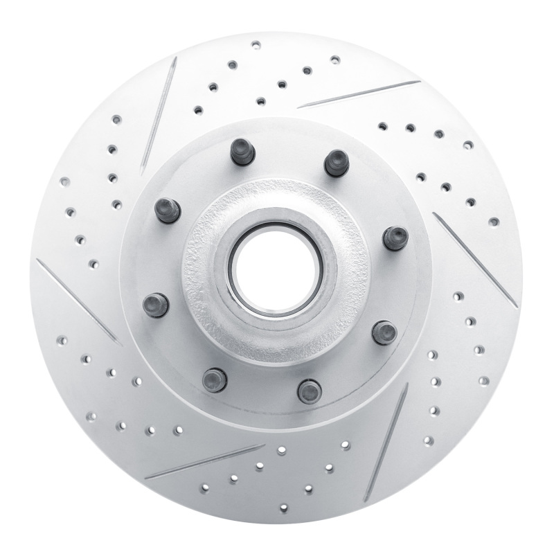 DFC 08-25 Ford E-250 Front Left Drilled & Slotted Geoperformance Rotor