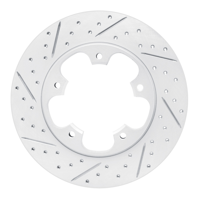 DFC 15-26 Ford Transit-250 Rear Left Drilled & Slotted Geoperformance Rotor