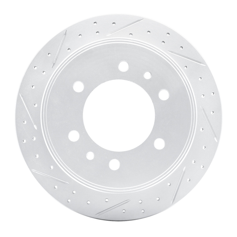 DFC 15-26 Ford Transit-350 Hd Rear Left Drilled & Slotted Geoperformance Rotor