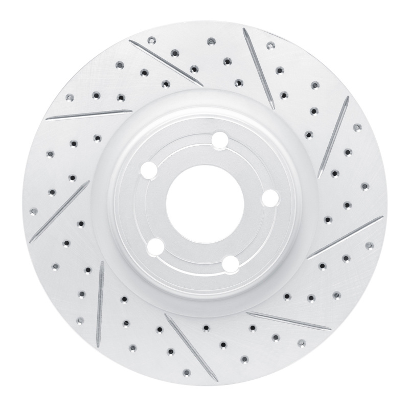 DFC 20-26 Ford Escape Front Right Drilled & Slotted Geoperformance Rotor