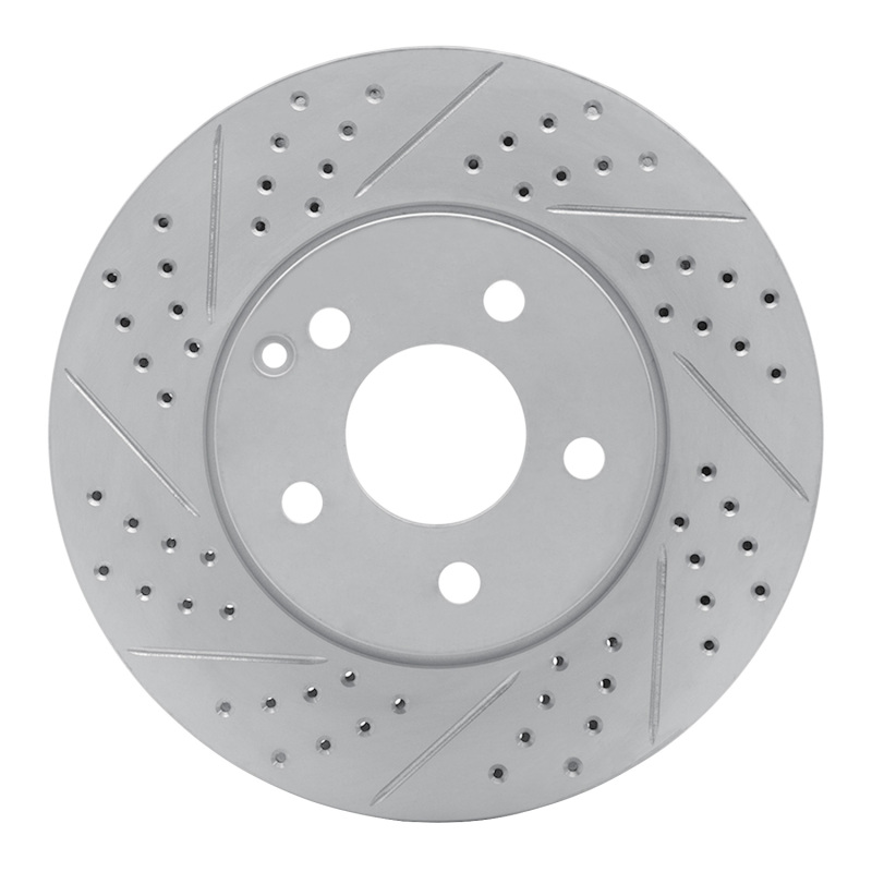DFC 03-09 Mercedes-Benz E320 Front Left Drilled & Slotted Geoperformance Rotor