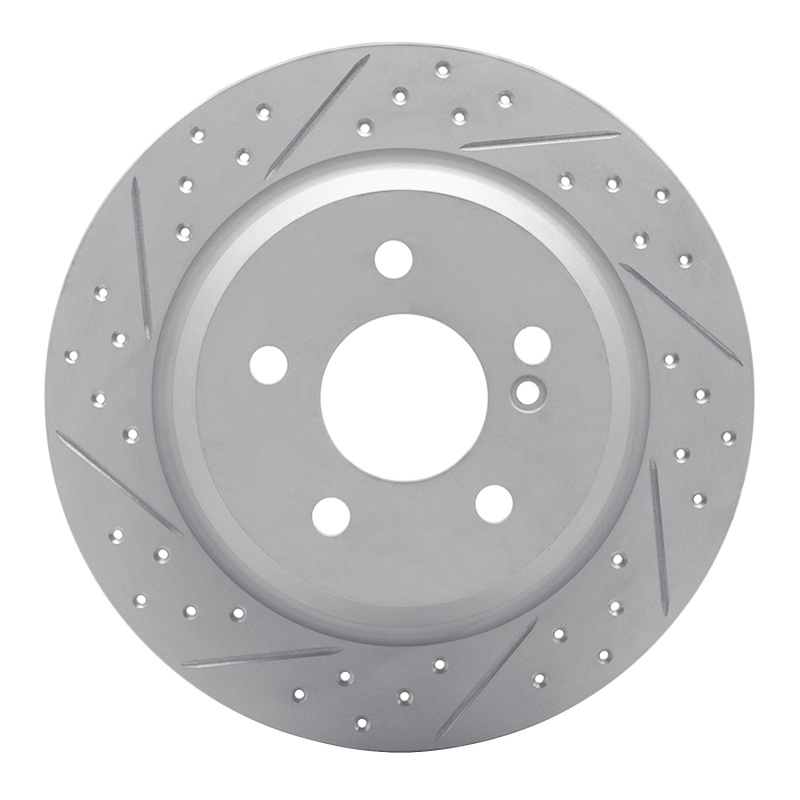 DFC 03-16 Mercedes-Benz E200 (Latin America) Rear Left Drilled & Slotted Geoperformance Rotor