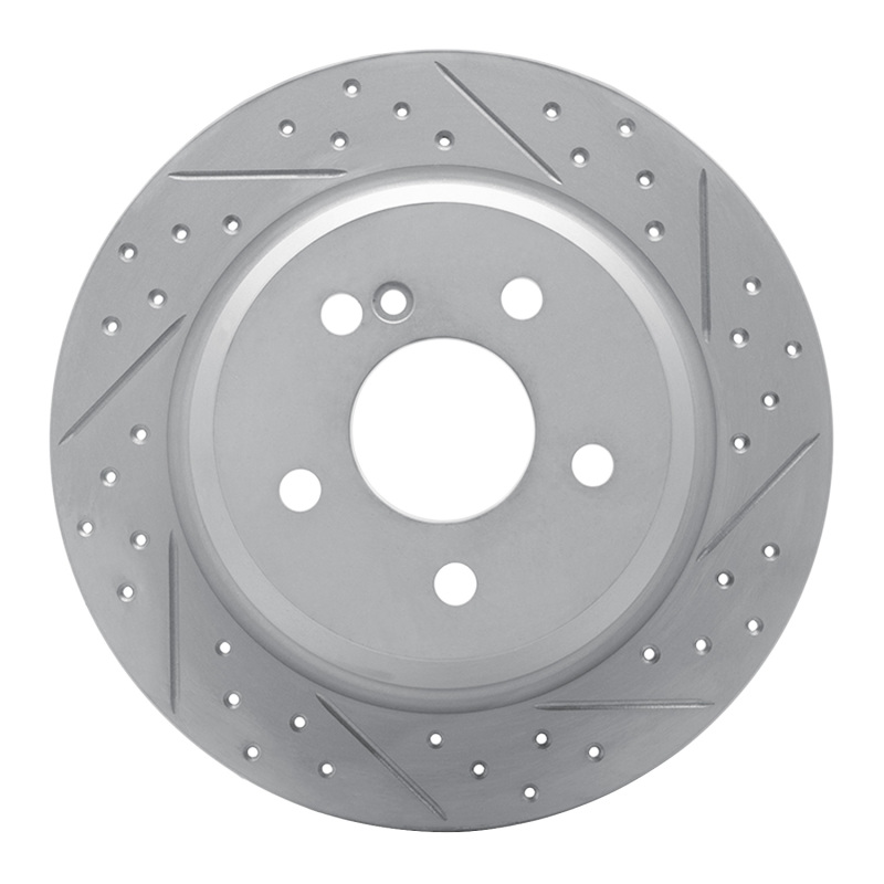 DFC 03-16 Mercedes-Benz E500 Rear Right Drilled & Slotted Geoperformance Rotor