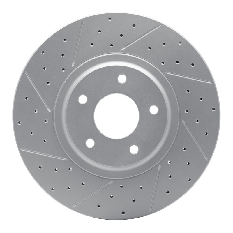 DFC 03-05 Nissan Murano Front Left Drilled & Slotted Geoperformance Rotor