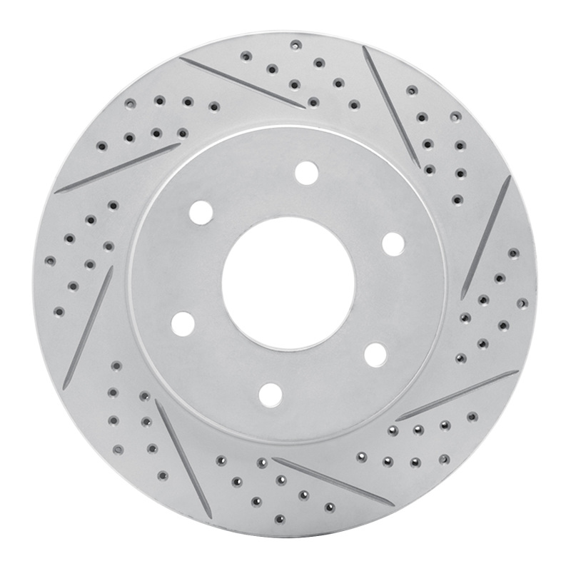 DFC 04-05 Infiniti Qx56 Front Right Drilled & Slotted Geoperformance Rotor
