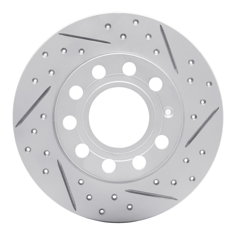 DFC 02-06 Audi A4 (USA/Canada) Rear Right Drilled & Slotted Geoperformance Rotor