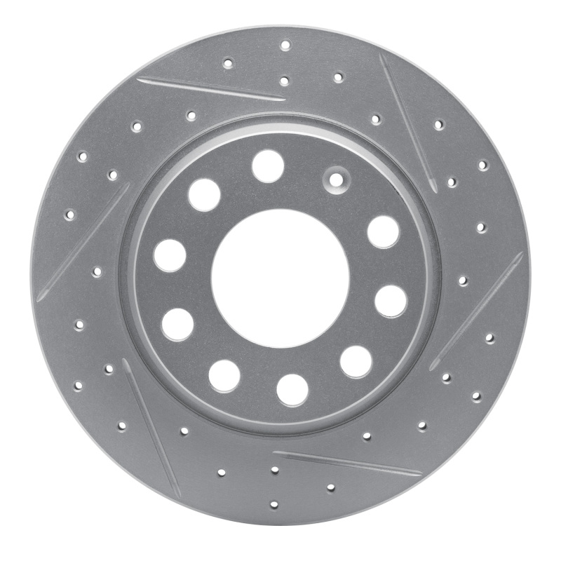 DFC 00-08 Audi A4 Quattro Rear Right Drilled & Slotted Geoperformance Rotor