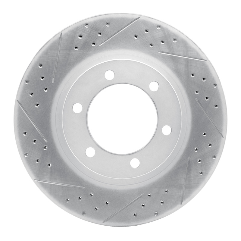 DFC 03-09 Lexus Gx470 Front Left Drilled & Slotted Geoperformance Rotor